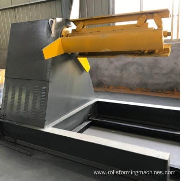 10 tons hydraulic decoiler roofing sheet machine decoiling system