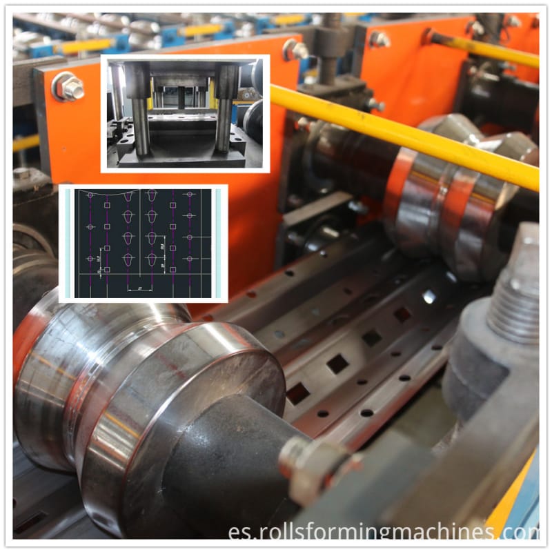 máquina de laminación de pilar rolling machine of pillar