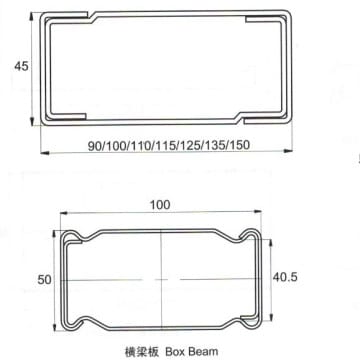 Storage Rack Box Beam Shelving Accessory