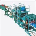 EPS sandwich panel roll forming machine PU coated roofing tile sandwich forming machine