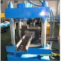 Storage shelf upright pillar roll forming machine