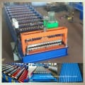 color steel corrugated sheet machine