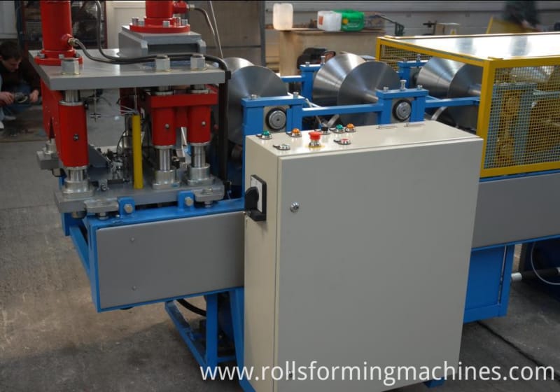 Roof Ridge Cap Roll Forming Machine 05