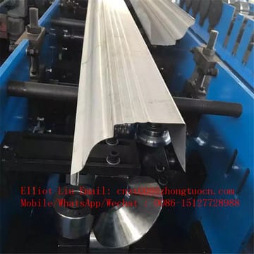 Half round gutter roll forming machine