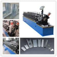 Metal Drywall CW UW Sheet Roll Forming Machine Prices Wall C U Channel Making Machine