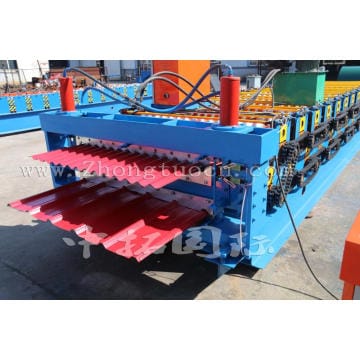 Cold Double Deck Corrugated Roof Sheet Making Machine