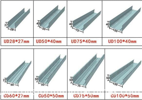 Fully Automatic Drywall Studs And Tracks Roll Forming Machine