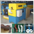 Steel gutter downpipe roll forming machine