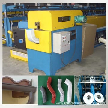 Steel gutter downpipe roll forming machine