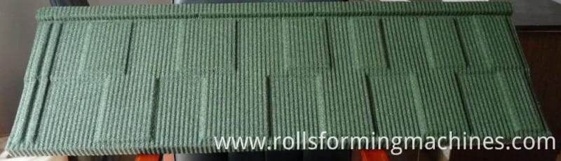 Shingle for Stone Coated Metal Roof Tile Machine