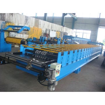 1000 Trapezoid Steel Roofing Sheet Roll Forming Machine