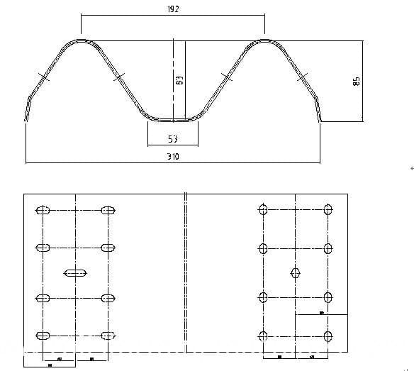 Highway Guardrail Forming Machine