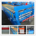 metal sheet roof panel forming machine