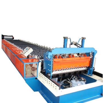 High Strength Corrugated Sheet Roll Forming Machine