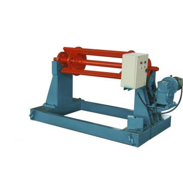 Electric Motor Decoiler Coil Machine