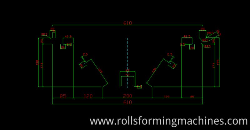 Long Span Roofing Machine