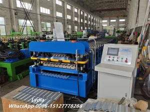 Dominican 70m/Min Thin Plate Corrugated Roof Sheet Roll Forming Machine Corrugated Metal Roofing She 1 db2f427dc8941960b1df115efa5e0f26 1786098613 9I1b