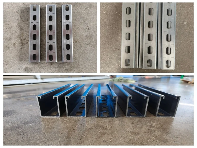 Solar PV Mounting Structure Roll Forming Machine for India - Solar PV mounting structure profiles pr Solar PV mounting structure profiles produced by roll forming machine