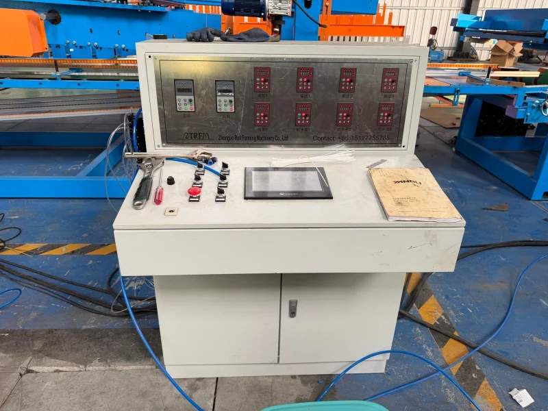 EPS Sandwich Panel Production Line for Kyrgyzstan Construction Project - PLC control system of EPS s PLC control system of EPS sandwich panel machine